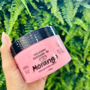 HIDRATANTE ESFOLIANTE DE MORANGO 300gr