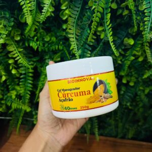 Gel Mass. Curcuma 40 Ervas 250g