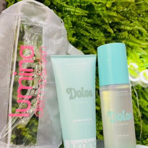 Kit Body Splash, Hidratante e Necessarie Dolce Glamour 200ml - Lumina