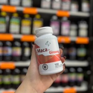 Maca Peruana c/ GINSENG 500mg 100cápsulas