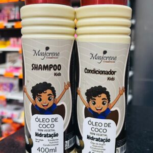 Kit KIDS Marrom 2 itens - óleo de coco 400ml