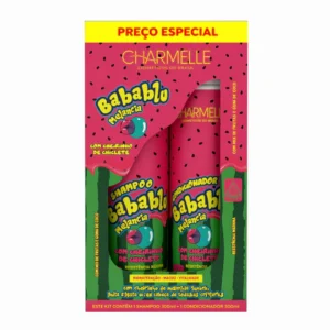 KIT SH+COND 300G BABABLU MELANCIA - CHARMELLE COSM.