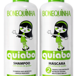 BONEQUINHA - KIT Quiabo Shampoo & Máscara Capilar 1000ml