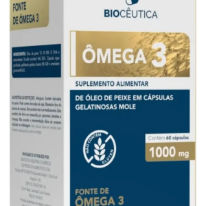 SUPLEMENTO ALIMENTAR DE OLEO DE PEIXE EM CAPS GELATINOSAS MOLES ( 60 CAPS ) - BIOCEUTICA