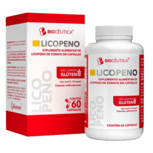 SUPLEMENTO ALIMENTAR DE LICOPENO DE TOMATE EM CAPS ( 60 CAPSULAS ) - BIOCEUTICA