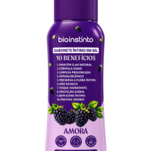 SABONETE INTIMO EM GEL 10 BENEFICIOS AMORA 200ML - BIO INSTINTO