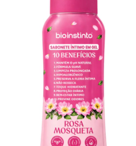 SABONETE INTIMO EM GEL 10 BENEFICIOS ROSA MOSQUETA 200ML - BIO INSTINTO